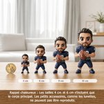Photo personnalisée en 3D Figurine d'athlète avec nom Décoration de bureau Anniversaire Cadeau d'équipe pour les amoureux du sport