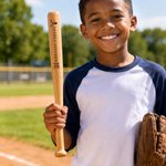 Personalized Minimalist Style Baseball Softball Bat with Name and Number Game Day Birthday Gift for Kids Softball Baseball Players