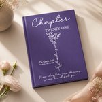 Personalised Birth Flower A5 Journal Notebook with Name and Age Daily Use Birthday Gift for Woman Girl Best Friend