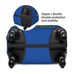 Personalized Dinosaur Ink Splash Design Luggage Cover Fits 18-32 Inches Suitcase with Name Travel Essential Vacation Birthday Gift for Kids
