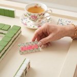 Personalised Colourful Magnetic Acrylic Name Tag with 3D Name Mahjong Accessory Game Night Birthday Gift for Mahjong Lovers Players