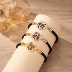 Personalized Pet Photo Bracelet with Engraved Name Birthday Pet Remembrance Gift for Pet Owners Lovers