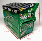 Personalized Graffiti Style Dumpster Shaped Pencil Holder with Text Desk Decor Birthday Housewarming Graduation Gift for Friends Students