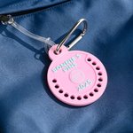 Personalised Multicolour 3D Printed Wrestling Keyring Pin Holder with Text and Year Birthday Team Gift for Wrestlers