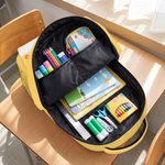 Personalised School Bus Cartoon Character School Bag with Name Back to School Birthday Gift for Kids
