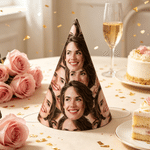 Personalised Funny Photo Birthday Hat Party Favor Birthday Party Gift for Family Kids Dogs Cats