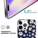Funda de móvil de TPU personalizada con nombre y flor de nacimiento adecuada para iPhone accesorio de moda regalo de cumpleaños para mujeres