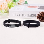 Personalized Multicolor Adjustable Waterproof Silicone Medical Alert ID Bracelet with Engraved Text  Emergency Allergy Gift for Adults Kids