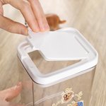 Henkilökohtainen ”A Day in the Life of a Pet” -aiheinen, kosteudenkestävä lemmikkiruokasäilytysastia, jossa on kansi ja nimi – lemmikkitarvikkeet, syntymäpäivälahja koiranomistajille ja koiranystävill