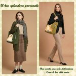Borsa shopper personalizzata in velluto a coste con foto di animale ad acquerello e nome, capiente - Regalo di compleanno per amanti di animali