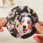 Personalised Durable Photo PDGA Legal Disc Golf Mini Marker Daily Use Anniversary Birthday Gift for Disc Golf Lovers Father Friend