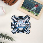 Parche bordado personalizado de foto termoadhesivo con logotipo propio para decoración de ropa diaria regalo de celebración empresarial para equipos