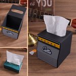 Personalised 3D Printed Speaker Style Tissue Box with Name Concert Music Festival Birthday Gift for Music Lover Rock Band