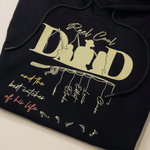 Personalised Dad and Best Catch T-shirt Sweatshirt Hoodie with Name Daily Wear Birthday Gift for Father Family