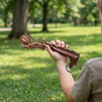 Personalized Multicolour Violin Left-Hand Practice Tool with Name and Finger Marker Dot Birthday Gift for Violin Student Beginner