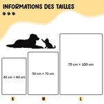 Couverture personnalisée avec photo portrait d'animal - Cadeau d'anniversaire pour les propriétaires d'animal de compagnie