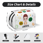Personalized Im Kind Im Brave Large Capacity Pencil Case with Name Back to School Birthday Gift for Kid Student