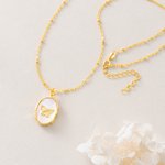Personalised Butterfly Locket 1-2 Photos Necklace Dainty Jewellery Birthday Anniversary Memorial Gift for Women