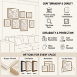 Personalized Best Dad Ever 6 Family Photos Large Canvas Prints with Name and Nickname Home Decor Ship from USA Father's Day Birthday Gift for Family