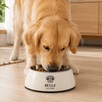 Personalized Dog Cat Nose Food-Grade Stainless Steel Non-Slip Pet Bowl with Name Pet Feeding Supplies Birthday Gift for Pet Owners