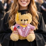 Personalized Cute Graduation Teddy Bear Plush Toy with Sash Name Year and School Logo Graduation Gift for Graduates