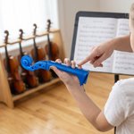 Personalized Multicolour Violin Left-Hand Practice Tool with Name and Finger Marker Dot Birthday Gift for Violin Student Beginner