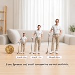 Foto personalizada en 3D Golf Personaje Figurita Adorno con Texto Decoración de Escritorio Cumpleaños Equipo Regalo para Amante del Golf
