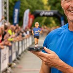 Personalized 3D Marathon Runner Photo Figurine Ornament with Wooden Base and Text  Desk Decoration Birthday Gift for Running Lovers