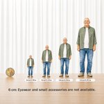 Personalised Creative Photo to 3D Figure Statue Ornament with Base and Name Home Decor in Loving Memory Sympathy Gift for Family Friend Pet Lover