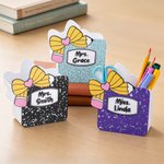 Personalised 3D-Printed Book Bow Pen Holder Desk Organiser with Text Back to School Teacher's Day Gift for Teacher
