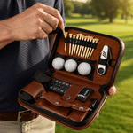Personalised It's Tee Time Golf Storage Box and Tools Set with Name Birthday Game Day Gift for Golf Lover Players