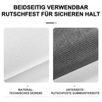 Personalisierte Fußmatte mit Nähmaschine-Motiv | mit Blumenmotiv und Wunschtext | rutschfest | Zimmer Deko | Geschenk für Schneiderinnen und Nähfans