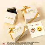 Collar magnético de emoji personalizado con piedra de nacimiento y nombres regalo de Día de la Madre para mamá y abuela | Callie × emoji ™