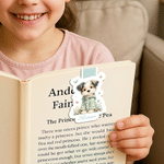 Personalized Cute Animal Pattern Magnetic Bookmark Clip with Name Reading Corner Back to School Birthday Gift for Bookworms Kids