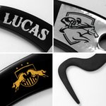 Personalised Horse Hoof Pick with Text and Logo Horse Grooming Tool Birthday Gift for Horse Owners