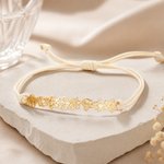 Bracciale linea cerata personalizzato minimalista regolabile 1-8 fiore di nascita regalo di compleanno e San Valentino per donne