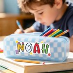Personalised Star Book Apple School Themed Sticker Sheets with Name Set of 2 Back to School Birthday Gift for Kids Students