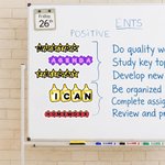 Personalised Star Apple Teacher Elements Whiteboard Magnet with Text Interactive Teaching Tool Back to School Gift for Teachers