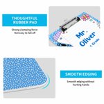 Personalized Preppy Style Doodle School Stationery Clipboard with Low Profile Clip Daily Use Teacher's Day Back to School Gift for Teacher