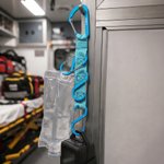 Personalised Secure IV Bag Holder with Text Emergency Preparedness Rescue Services Thanksgiving Gift for Nurse Medical Staff