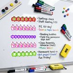 Personalised Star Apple Teacher Elements Whiteboard Magnet with Text Interactive Teaching Tool Back to School Gift for Teachers