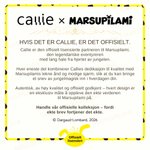 Personlig Marsupilami med lang hale God jul 12 oz emaljekrus med navn Julegave til familievenn | Callie × Marsupilami®