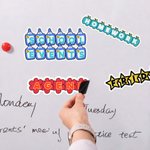 Personalised Star Apple Teacher Elements Whiteboard Magnet with Text Interactive Teaching Tool Back to School Gift for Teachers