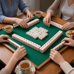 Personalized Cute Pet Photo Mahjong Sticker Party Use Mahjong Game Night Birthday Gift for Mahjong Lovers Pet Owners