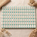 Personalized Cute Pet Photo Mahjong Sticker Party Use Mahjong Game Night Birthday Gift for Mahjong Lovers Pet Owners