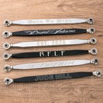 Personalized Classic Style Durable Motorcycle Shift Linkage with Text Daily Use Moto Riding Birthday Gift for Motorsport Lover