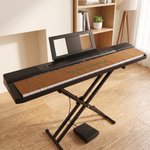 Personalised Embroidered Vintage Piano Keyboard Dust Protector Cover with Text Perfect for 88 Key Digital Pianos Birthday Gift for Pianists Teachers
