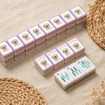 Personalized Cute Pet Photo Mahjong Sticker Party Use Mahjong Game Night Birthday Gift for Mahjong Lovers Pet Owners