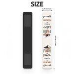 Personalised Bible Verse Magnetic Bookmark Clip with Name Religious Baptism Birthday Back to School Gift for Christians Book Lovers Students
