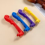 Personalized Multicolour Violin Left-Hand Practice Tool with Name and Finger Marker Dot Birthday Gift for Violin Student Beginner
